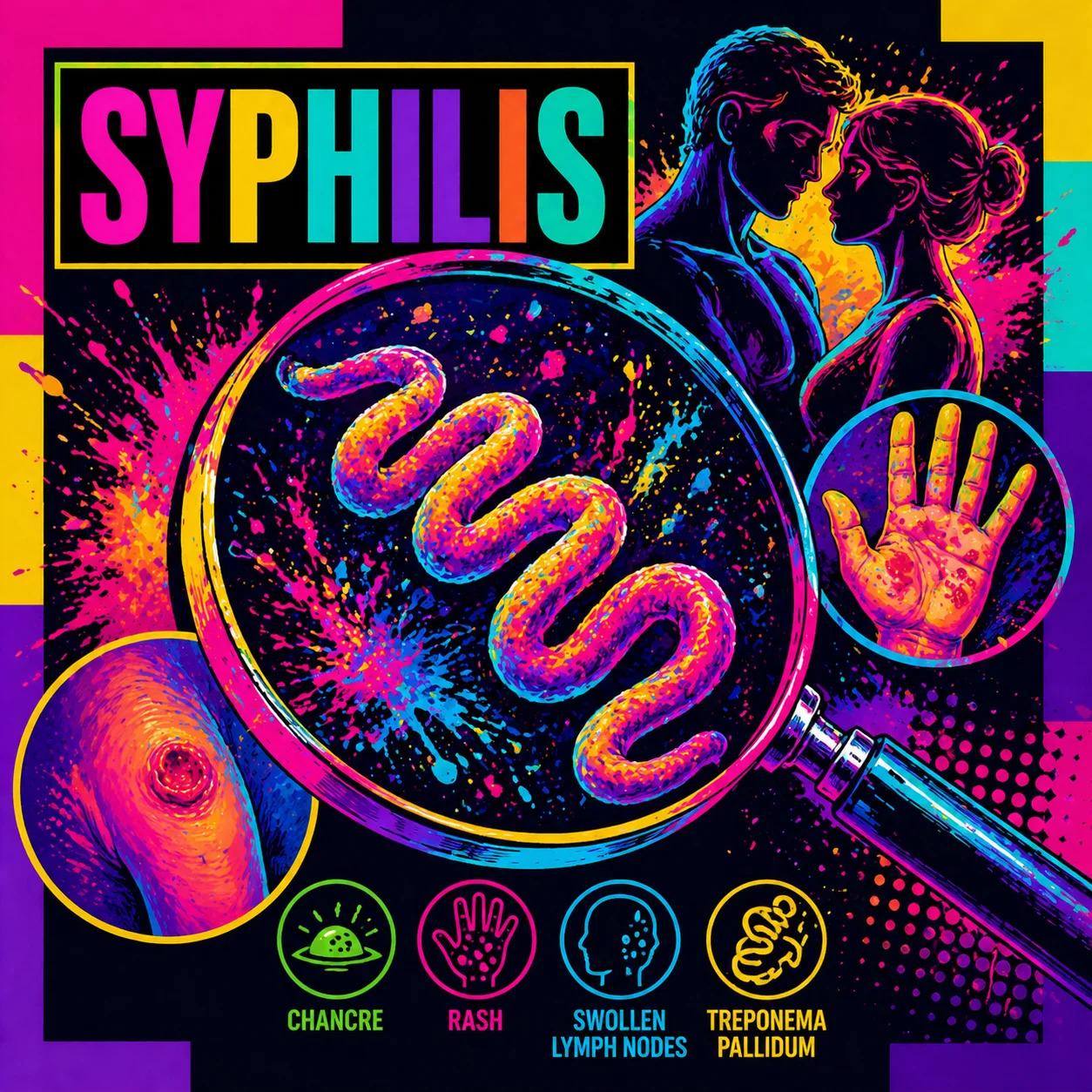 Stages of Syphilis 
